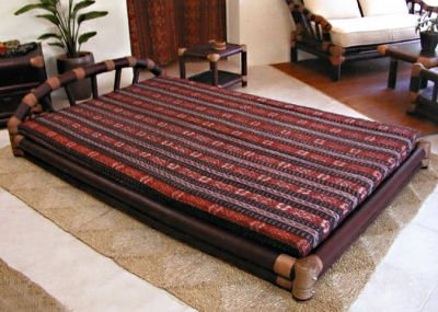 bed mewah Mebel Bambu  Furniture bambu  Kerajinan  bambu 